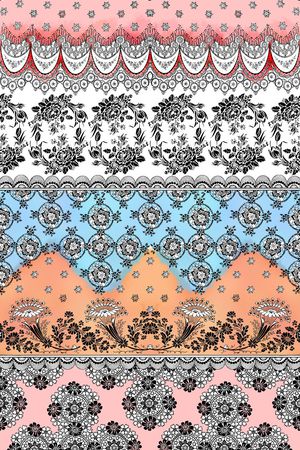 民族风印花华亿平台图片