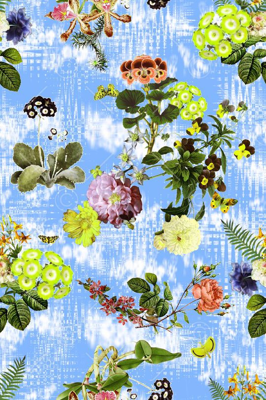 甜美 清新印花华亿平台图片