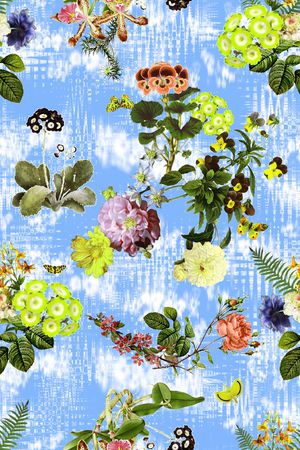 甜美 清新印花华亿平台图片