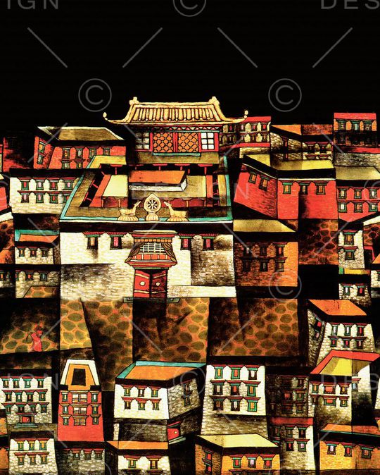 房子印花华亿平台图片