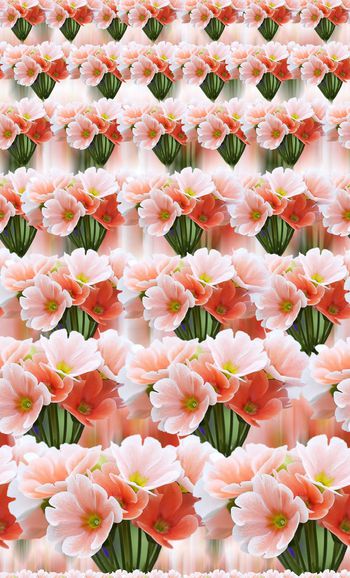 484890-欧美流行时尚幻彩底纹渐变清爽花卉印