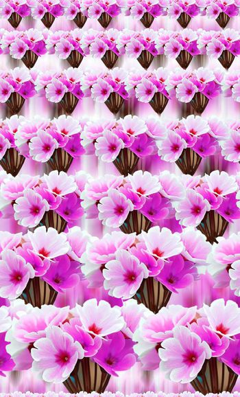 484892-欧美流行时尚幻彩底纹渐变清爽花卉印