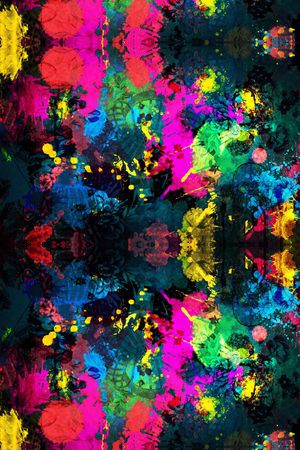 抽象印花华亿平台图片