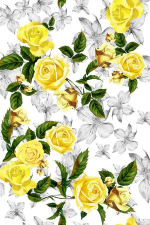 流行时尚印花华亿平台图片