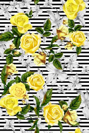 流行时尚印花华亿平台图片