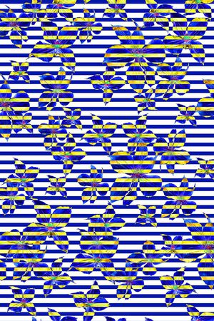 流行时尚印花华亿平台图片