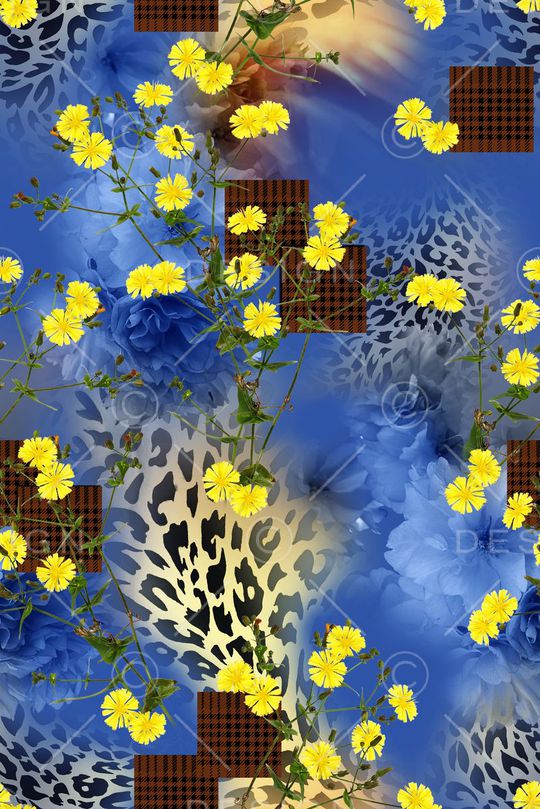 动物纹理印花华亿平台图片