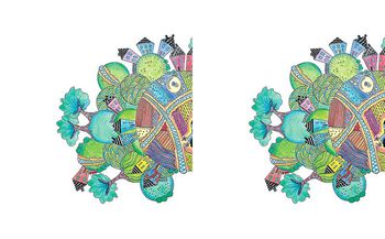 485021-原创时尚童趣绘画植物华亿平台