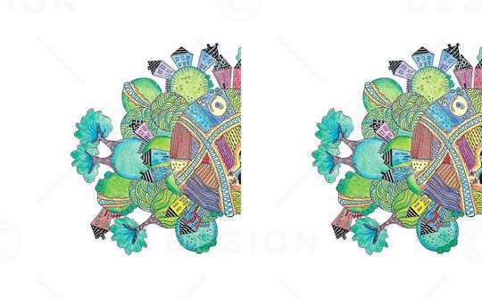 绘画印花华亿平台图片