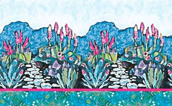 485066-原创时尚绘画花卉景物华亿平台