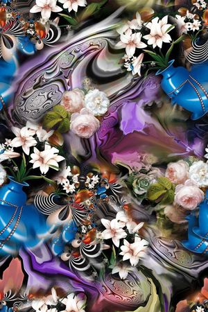 时尚 大气印花华亿平台图片