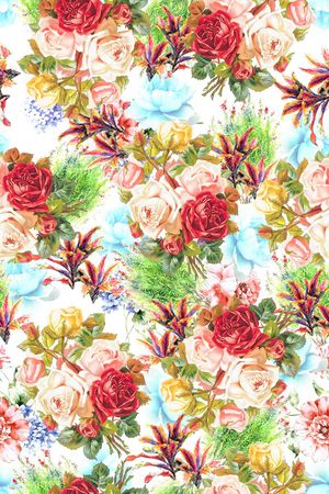 创意服装面料印花华亿平台图片