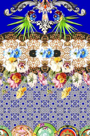 时尚印花华亿平台图片