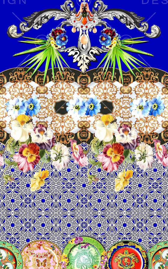 时尚印花华亿平台图片