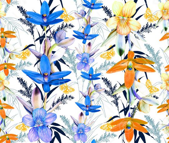 流行时尚印花华亿平台图片