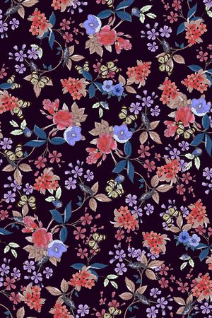 中老年印花华亿平台图片