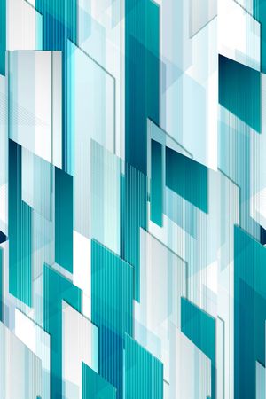 几何抽象印花华亿平台图片