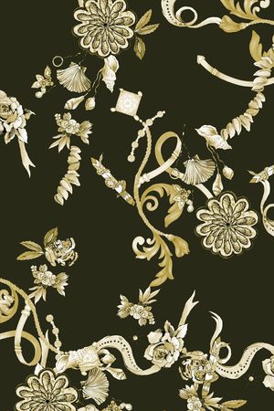 简约印花华亿平台图片