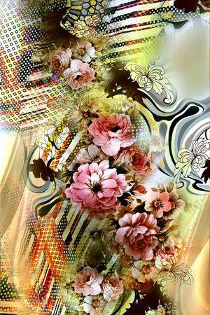 写意印花华亿平台图片