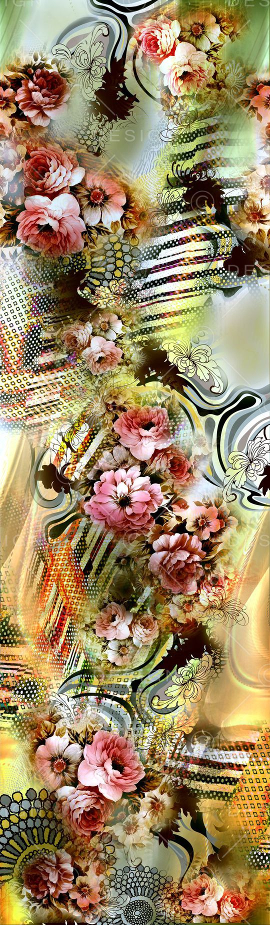 写意印花华亿平台图片