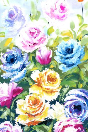 写意印花华亿平台图片