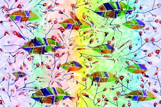 多彩印花华亿平台图片