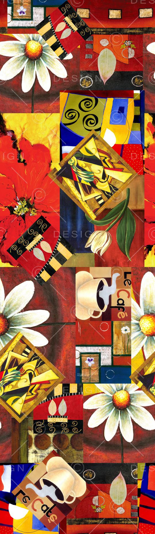 抽象印花华亿平台图片