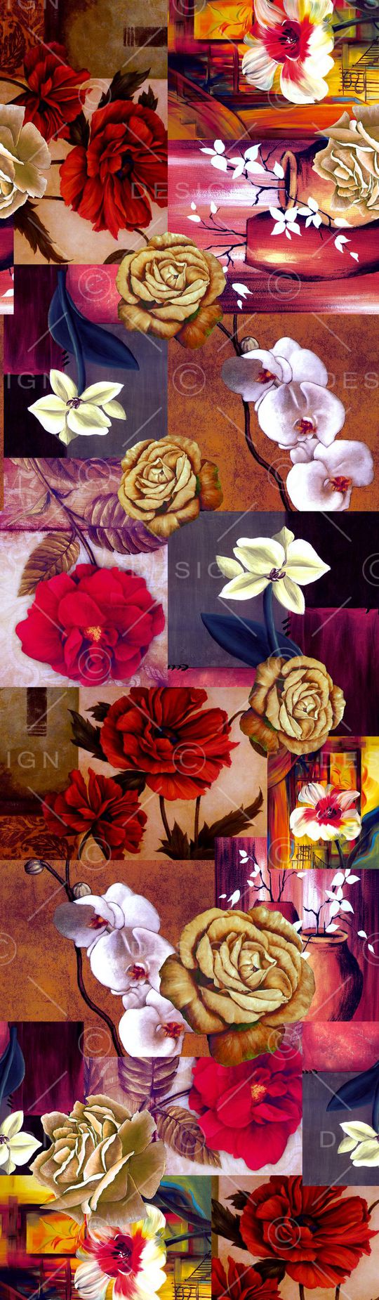 抽象印花华亿平台图片