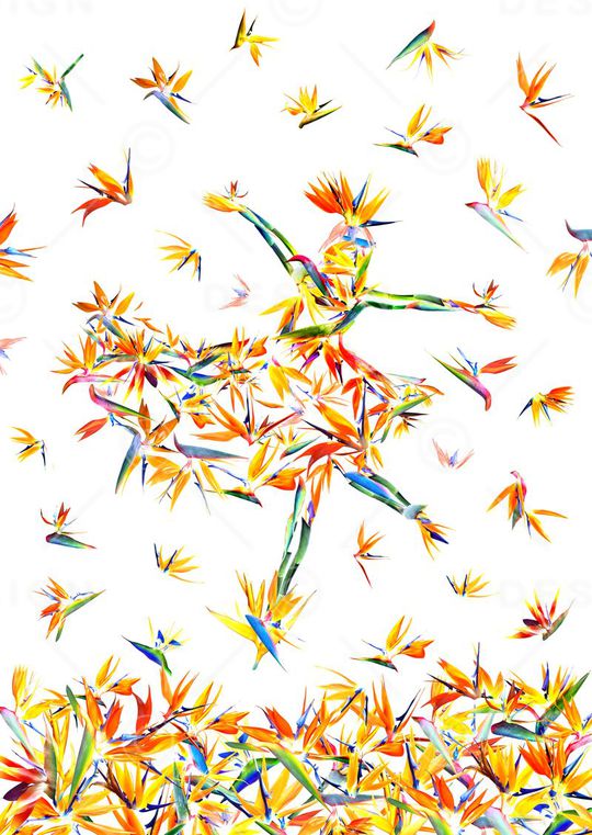 抽象印花华亿平台图片