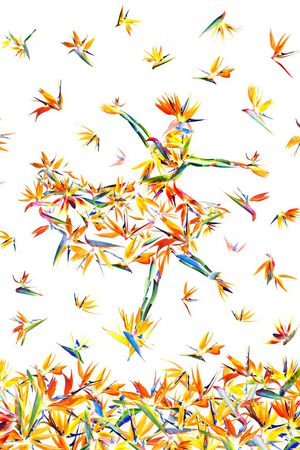 抽象印花华亿平台图片