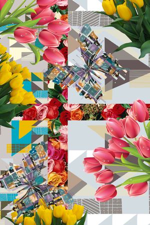 时尚印花华亿平台图片