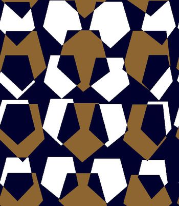 485505-男装外套棉衣时尚几何套位五边形色块