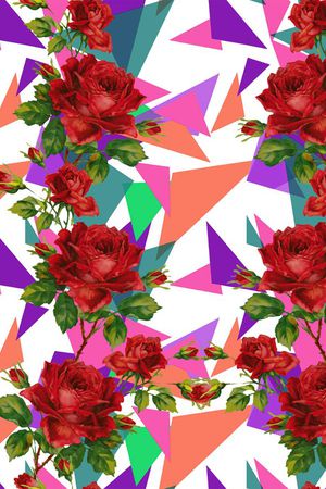 时尚印花华亿平台图片