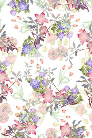 创意服装面料印花华亿平台图片