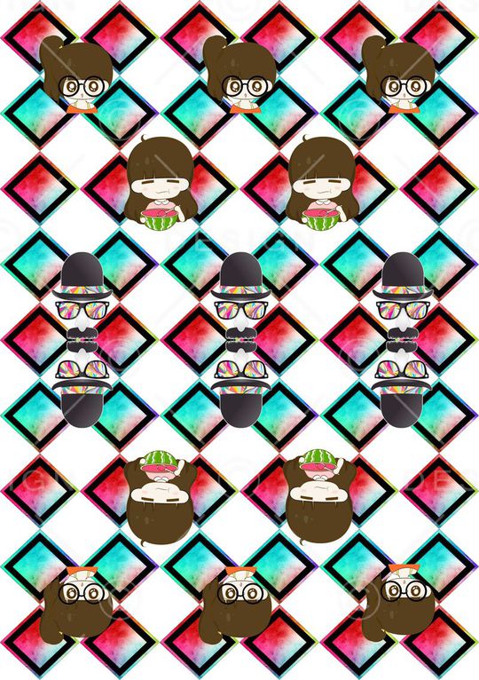 创意设计图案印花华亿平台图片