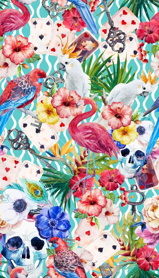 清新印花华亿平台图片