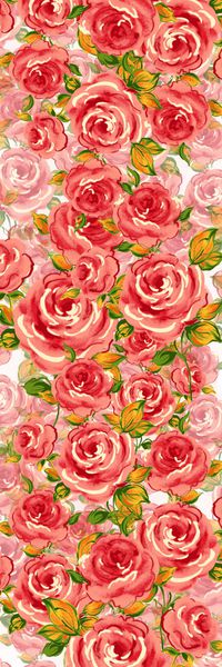 大花卉印花华亿平台图片