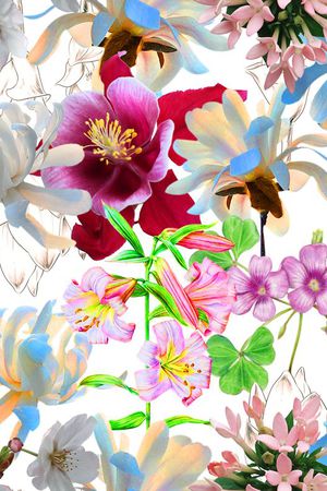 流行时尚印花华亿平台图片