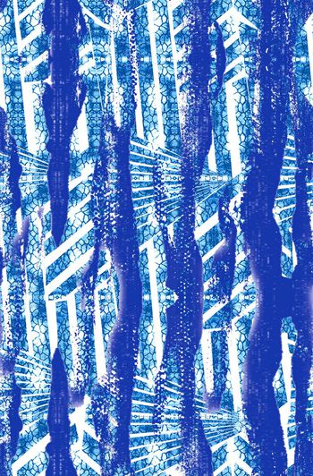 485683-欧美流行时尚抽象手绘几何印花