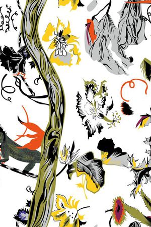 动物  花草印花华亿平台图片