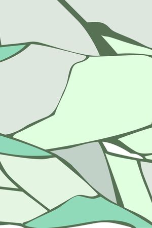 几何拼接印花华亿平台图片