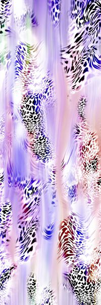 豹纹印花华亿平台图片