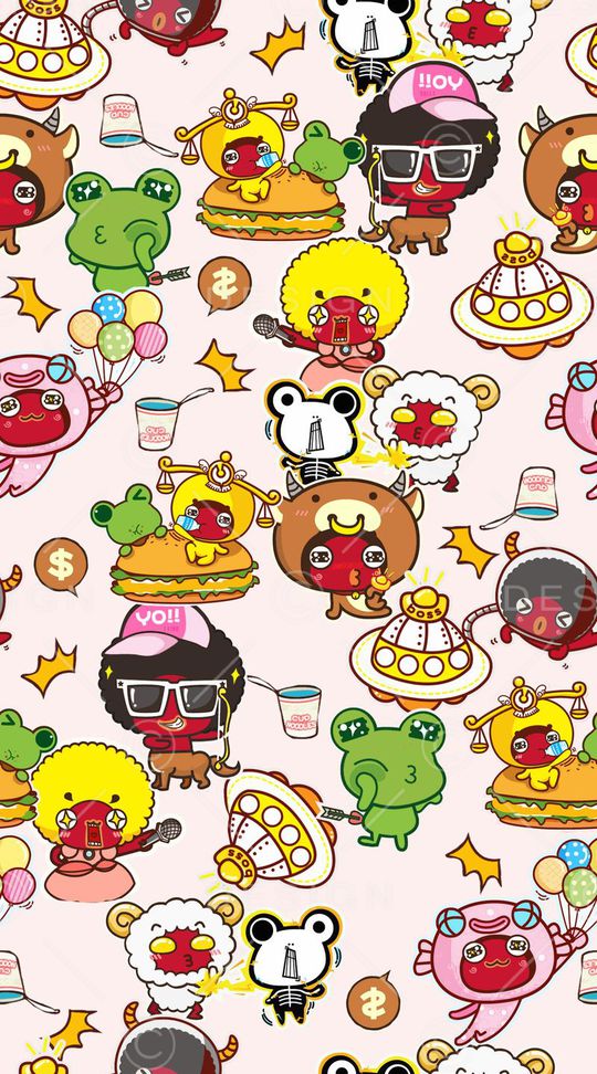 卡通印花华亿平台图片