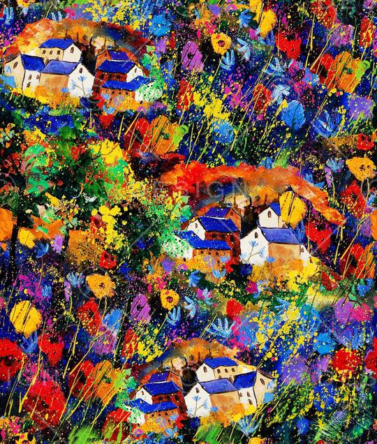 艺术印花华亿平台图片