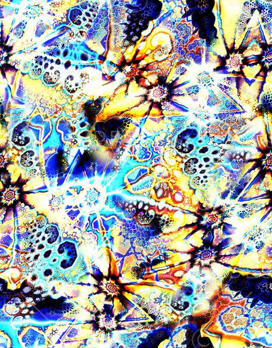 抽象印花华亿平台图片