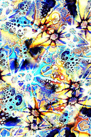 抽象印花华亿平台图片