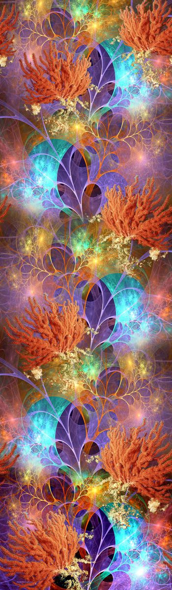 抽象印花华亿平台图片