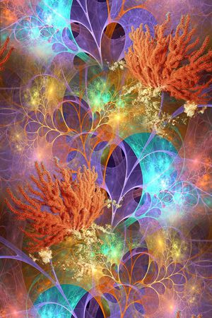 抽象印花华亿平台图片