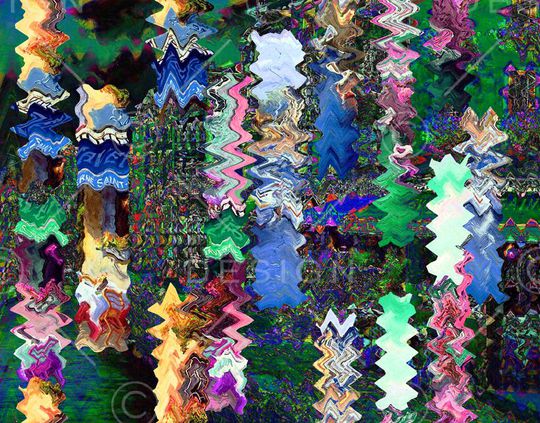 潮流时尚大牌印花华亿平台图片