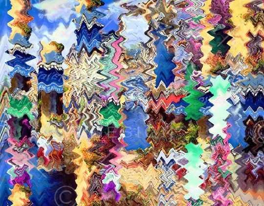 潮流时尚大牌印花华亿平台图片